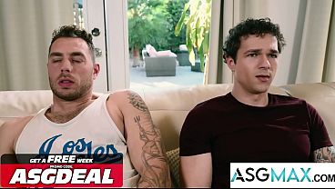 Image DISRUPTIVE FILMS - Gooning Straight Guys Invite Buddy Over To Help Them Cum