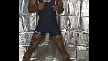 Image Exercising wrestling Singlet (NO FAP)
