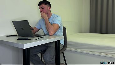 Image My Lover Gives Me a Blowjob while I Talk on the Phone and Fuck Her - Emily Pink
