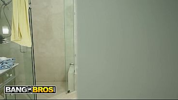 Image BANGBROS - Sky Wonderland&rsquo_s Bath Gets Interrupted By Her Roommate And Turns Into Hot, Wet Bathroom Sex