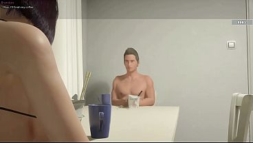 Image The stepfather caught his stepdaughter naked and got excited