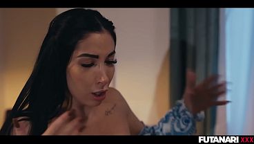Image FUTA MILF - Big Tits Clea Gaultier Infected by Shemale Fever Turns Into Trans Girl & Fucks Her Blonde Girlfriend