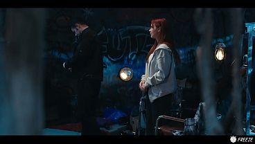Image Ouija Board Parody Prank - Redhead Babe Face Fucked While the Time is Frozen
