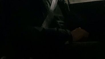 Image Stroking cock while driving