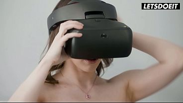 Image Melody Marks Puts VR Goggles Back On for Epic Squirting Fun - A GIRL KNOWS