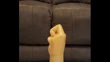 Image Solo fisting my whore ass