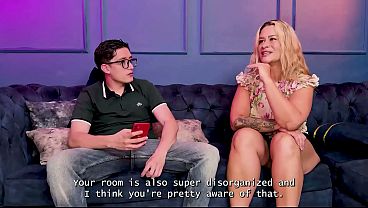 Image My grades in class aren't the best, so my blonde MILF stepmom fucks my big nerd cock as punishment.