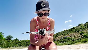 Image Hot beach day in Bulgaria with Miss Daisy Diamond