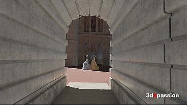 Image Royal Palace Mode: Kneel Before Elizabeth. Sexy baroness gets fucked in a luxurious room