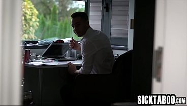 Image Home office and big cock everything that horny MILF Alexis Crystal wants
