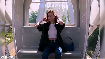 Image Roller Coaster Thrill Makes Her Dripping - Tears Fishnet & Destroys Tight Hole Deep Fuck POV (ArinaFox)