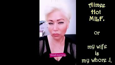 Image Russian writer Peter Stone exposes his whore wife's pussy to the whole world...)))