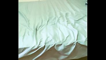 Image Lonely fantasy with cumshot in my room after bathing - FULL ON RED
