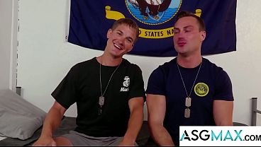 Image ACTIVE DUTY - Tattooed Stud Damien Rails Brandons Perfect Military Ass