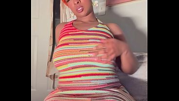 Image Hot MILF (Dexters Mom cosplay) flashes, her wet gushy pink pussy