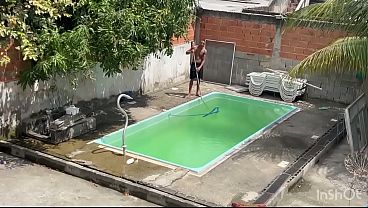 Image deu a bucetinha e o cuzinho para o piscineiro, depois que meu marido saiu para trabalhar (COMPLETO NO RED)