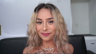 Image Morganita Brux, pretty face Brazilian monster cocks double anal (DAP, Anal, 2on1, Very big cock, ATM, gape) OB614