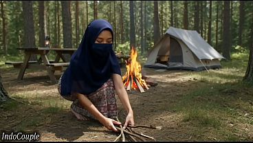 Image Wife Cheating on her Husband by fucking with her boss in the forest