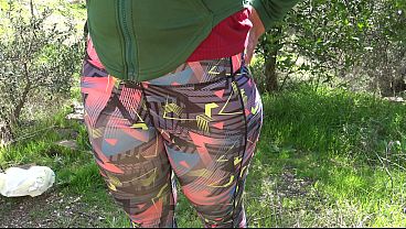 Image Horny milf could NOT RESIST after I flashed my big cock to her in a public park