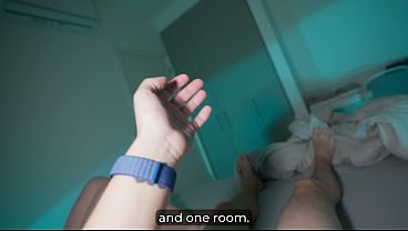 Image Horny redhead stepmom shares king bed with stepson and rides his dick
