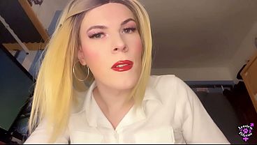 Image Trans Femdom Boss Farts Creampie Into Your Face, Humiliates You and Cums All Over Your Face! Trans Domination POV