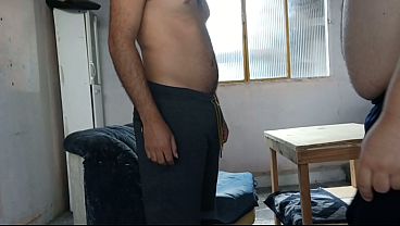Image Preview - Three scoundrels fuck the fat guy's ass mercilessly