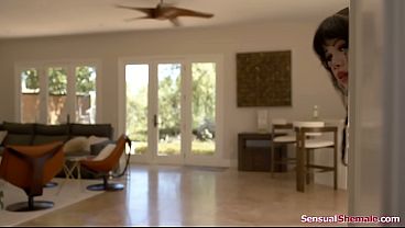 Image Yhivi catches her tgirl roommate toying