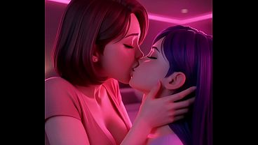 Image Helen parr x Violet parr lesbian compilation 2 (AI Generated)