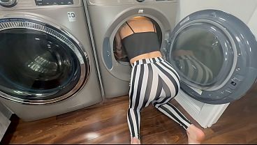 Image Taboo stuck in dryer stepsister fuck Big Black Cock