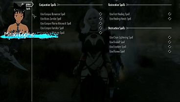 Image Skyrim B and L mod - Walking down the road and meeting a hot Elf
