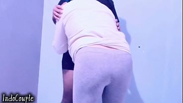 Image Beautiful Hijab wife and Husband romantic sex real fun