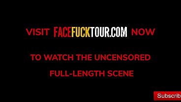 Image HUGE Natural Tits Asian Latina Swallows Cum After Face Fuck!