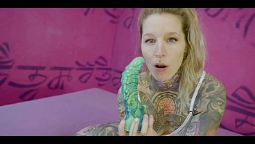Image Tattoo Whore Takes Deep Throat & Hard DP Ass Stretched to Limit