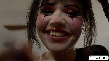 Image My clown roommate caught me masturbating