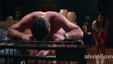 Image Kinky Neighbors Include Teen In Their Cage Play (She Loves It)