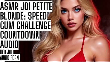 Image ASMR JOI Petite Blonde: Speed Cum Challenge Countdown Audio Porn HFO
