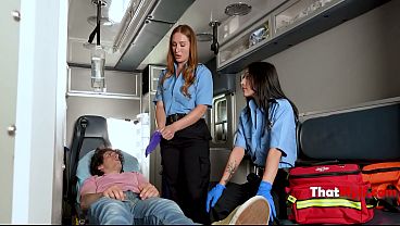 Image Paramedics Catch Him with a Bone, Decide to Bone