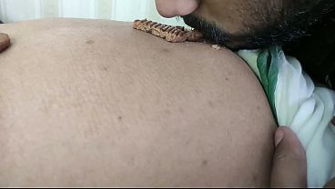 Image Mallu Wife&rsquo_s Navel Biscuit Lick &ndash_ Hot Bra Dhoti Romance Turns Wild