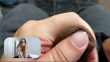 Image React: Step Mom Catches Me Jerking off to Porn and Takes over - Cory Chase