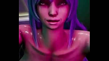 Image 3D Big Tits POV Cowgirl Sex Riding Breast Expansion wSound added