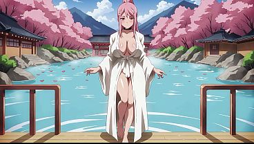 Image Hentai POV hot fuck in hot springs - AI Interactive Video