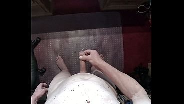 Image My view when edging and cumming