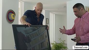Image Letting my handyman neighbor fuck me in the ass
