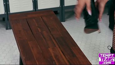 Image Notorious Skool Slut Hazel Moore Catches Sight of the Tgirls Beautiful Shenis