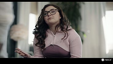 Image Stepdaughter Freeze Fucked - 18 Year Old Chubby Leana Lovings Gets Cum In Mouth From Stepdad