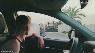 Image Cute Femboy Slut Car Blowjob