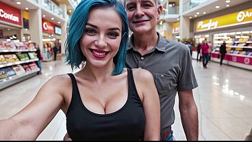 Image E-girl get fucked in a Supermarket - AI Interactive Video