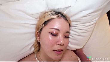 Image Horny blondeJapanese girl Mitu Aisaki wants a hard cock.