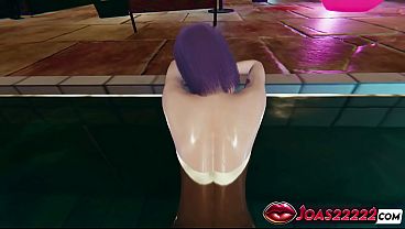 Image Misato Katsuragi 3D Animation - POV Legs-Up Missionary Fuck with Intense Jumping on Big Dick for Tight Pussy, Underwater Doggystyle Cumshot for Perfect Ass