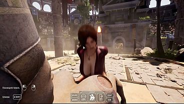 Image First, Lara Croft explored the cave, but then the statue explored Lara Croft's cave. 3D Animation